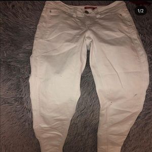 White jeans